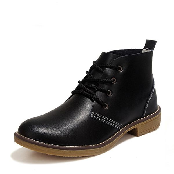 woman fashion genuine leather motorcycle ankle boots female lace up low heels platform comfortable spring autumn shoes, Black
woman fashion genuine leather motorcycle ankle boots female lace up low heels platform comfortable spring autumn shoes, Black