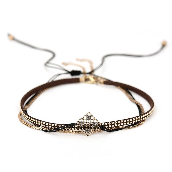 retro style gothic snap street leather copper alloy adjustable choker necklace original creative design diy punk multi layer choker necklace
retro style gothic snap street leather copper alloy adjustable choker necklace original creative design diy punk multi layer choker necklace
