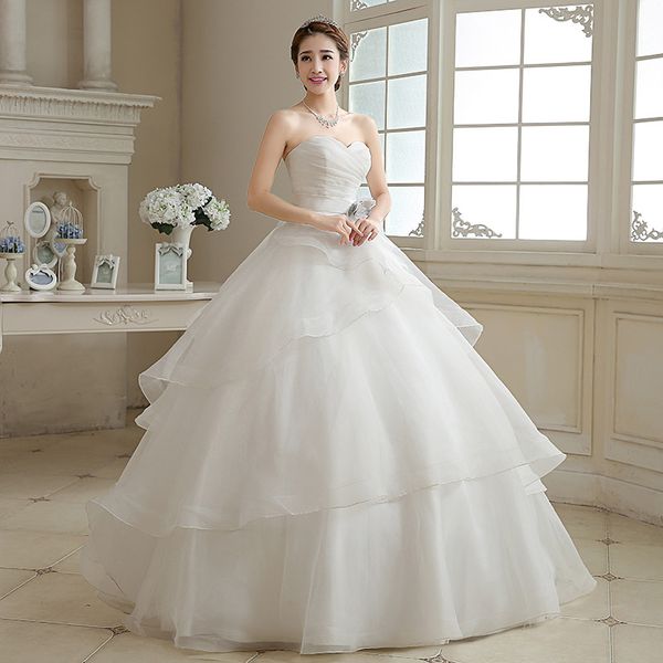 2017 latest wedding dresses glamorous sweetheart organza ball gown formal dress wedding gown vestidos de novia bridal gown, White
2017 latest wedding dresses glamorous sweetheart organza ball gown formal dress wedding gown vestidos de novia bridal gown, White