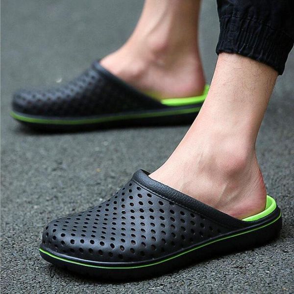fashion men slippers summer breathable hollow beach sandals plus size sandals men red casual sandals ing, Black
fashion men slippers summer breathable hollow beach sandals plus size sandals men red casual sandals ing, Black