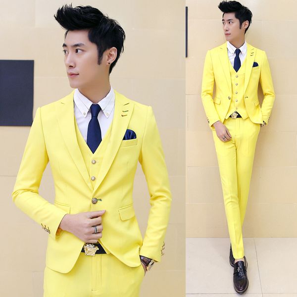 wholesale- latest coat pant designs 2016terno masculino slim fit mens suits groom wedding dress royal blue 3-piece men suit, White;black
wholesale- latest coat pant designs 2016terno masculino slim fit mens suits groom wedding dress royal blue 3-piece men suit, White;black