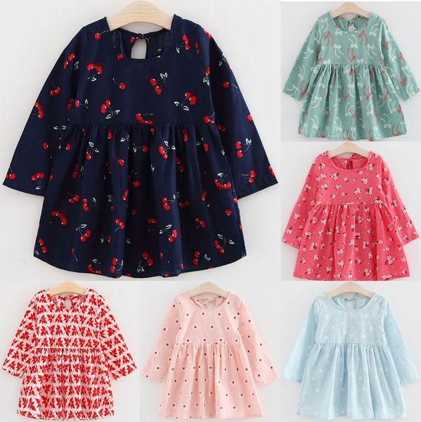 kids casual floral dress 8 patterns baby girl clothes cotton linen girls long sleeve spring fall dresses 16122301, Red;yellow
kids casual floral dress 8 patterns baby girl clothes cotton linen girls long sleeve spring fall dresses 16122301, Red;yellow