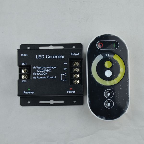 rf bar light dimmer dc12-24v touch remote control double color lamp controller for led strip light
rf bar light dimmer dc12-24v touch remote control double color lamp controller for led strip light