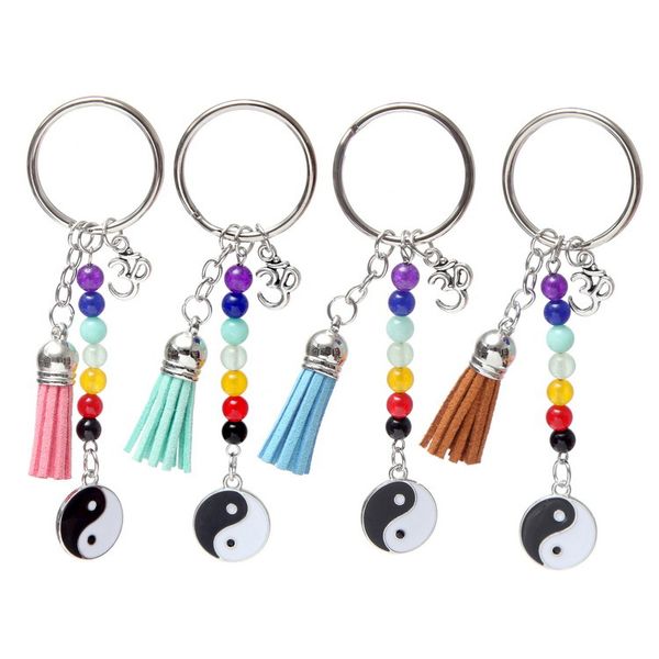 europe united states popular selling tai chi yin yang multicolor glass beads tassel pendant keychain men women jewelry gifts, Slivery;golden
europe united states popular selling tai chi yin yang multicolor glass beads tassel pendant keychain men women jewelry gifts, Slivery;golden