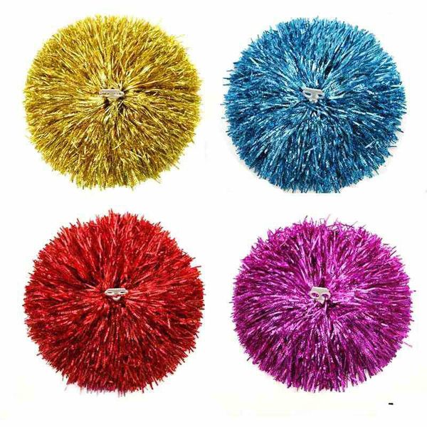10Pcs/Lot 50g Cheerleading Pom Poms Cheerleaders Flowers Pvc Hand Flowers Pompoms Supplies With Plastic Finger Ring 7Color Available
10Pcs/Lot 50g Cheerleading Pom Poms Cheerleaders Flowers Pvc Hand Flowers Pompoms Supplies With Plastic Finger Ring 7Color Available