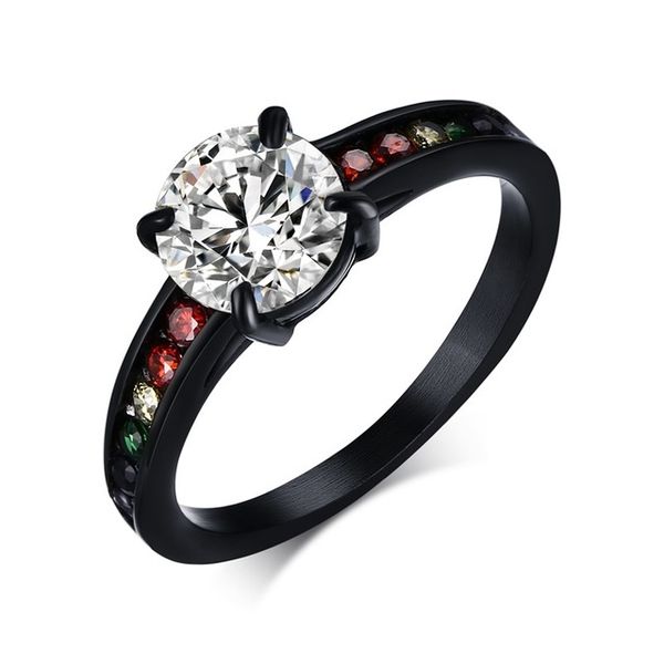 meaeguet 8mm dreamy black cz stone rainbow ring for woman wedding or engagement rings band lesbian gift jewelry size 6-9 pr-021, Golden;silver
meaeguet 8mm dreamy black cz stone rainbow ring for woman wedding or engagement rings band lesbian gift jewelry size 6-9 pr-021, Golden;silver