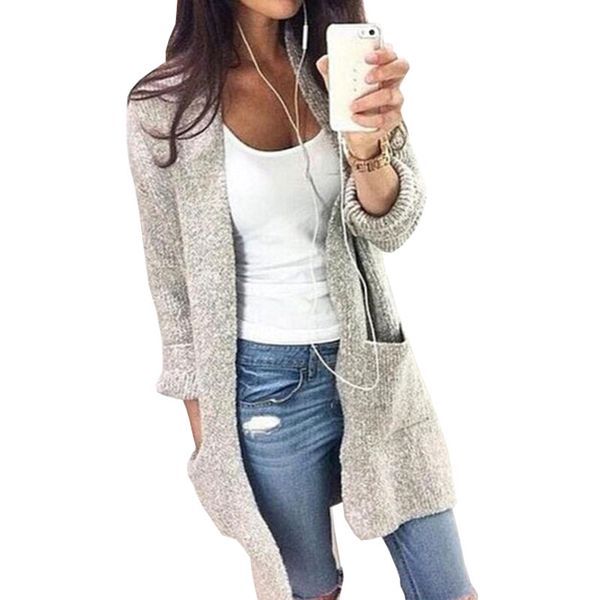 wholesale-2016 autumn winter fashion women long sleeve loose knitting cardigan sweater womens knitted female cardigan pull femme s2587, White;black
wholesale-2016 autumn winter fashion women long sleeve loose knitting cardigan sweater womens knitted female cardigan pull femme s2587, White;black