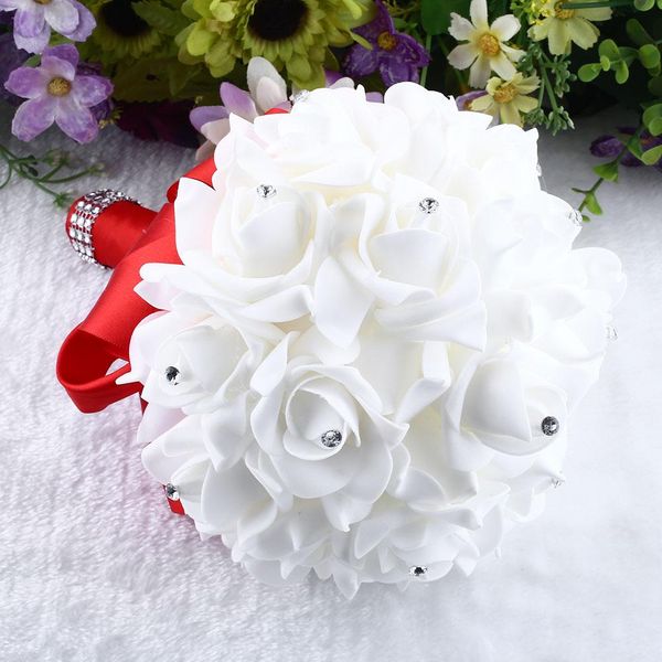 wholesale-2016 handmade brooch bride rhinestone bridesmaid wedding bouquet for wedding decoration artificial flowers
wholesale-2016 handmade brooch bride rhinestone bridesmaid wedding bouquet for wedding decoration artificial flowers