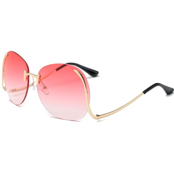 plain retro rimless fashion clear gradient sunglasses women vintage optics pink oval sun glasses oversized wholesale- glasses eyewear l odbb, White;black
plain retro rimless fashion clear gradient sunglasses women vintage optics pink oval sun glasses oversized wholesale- glasses eyewear l odbb, White;black