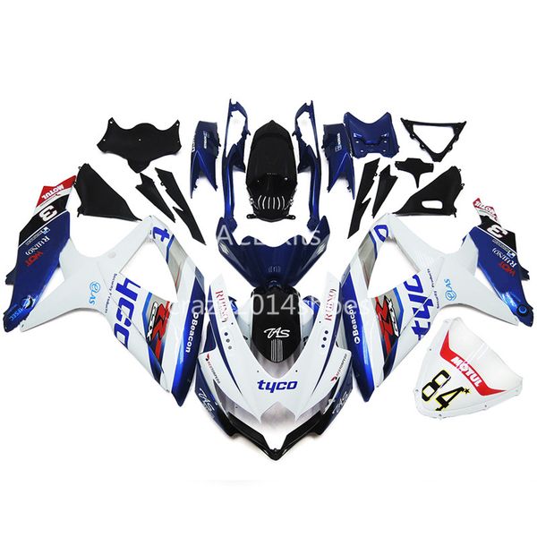 5 gifts new abs motorcycle fairing kits 100% fit for suzuki gsxr600 750 k8 08-10 gsxr600 gsxr750 2008-2010 nice white 84 blue nice 170
5 gifts new abs motorcycle fairing kits 100% fit for suzuki gsxr600 750 k8 08-10 gsxr600 gsxr750 2008-2010 nice white 84 blue nice 170