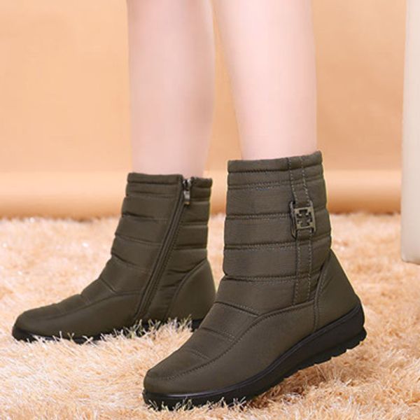 snow boots 2017 brand women winter boots mother shoes antiskid waterproof flexible women fashion casual boots plus size, Black
snow boots 2017 brand women winter boots mother shoes antiskid waterproof flexible women fashion casual boots plus size, Black