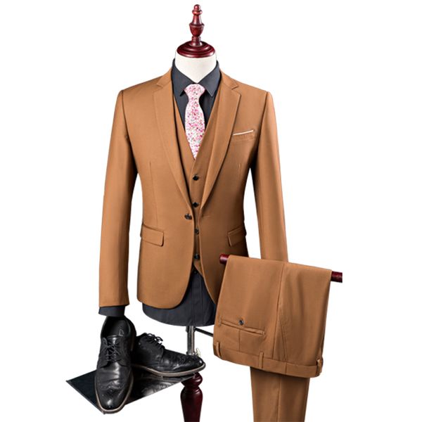 wholesale- 3piece blazer set spring new formal wear men suit korean slim fit wedding dress casual men's suits tuxedo(jacket+pant+vest, White;black
wholesale- 3piece blazer set spring new formal wear men suit korean slim fit wedding dress casual men's suits tuxedo(jacket+pant+vest, White;black