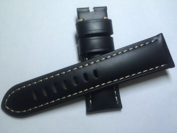 new 24mm mens black brown leather watchband, crocodile texture. first class quality, price,
new 24mm mens black brown leather watchband, crocodile texture. first class quality, price,