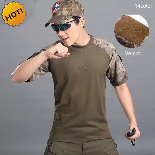 new 2017 outdoors summer commando crossfit tactical camouflage short sleeve army military quick-drying o-neck men's t shirt, White;black
new 2017 outdoors summer commando crossfit tactical camouflage short sleeve army military quick-drying o-neck men's t shirt, White;black
