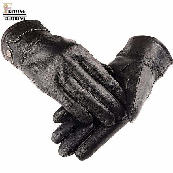 wholesale- feitong fashion autumn winter warm leather gloves men lambskin mittens driving black wool handschoenen luvas de inverno, Blue;gray
wholesale- feitong fashion autumn winter warm leather gloves men lambskin mittens driving black wool handschoenen luvas de inverno, Blue;gray