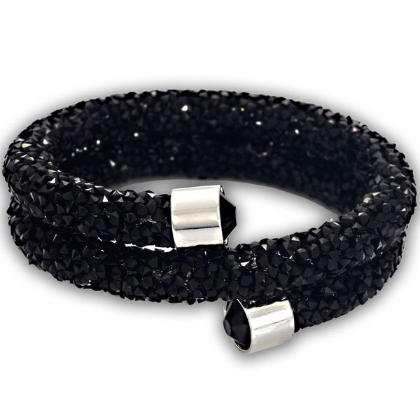 double crystal bracelets wrap bracelet full pave setting rhinestone crystal bangle cuff for women christmas gift, Golden;silver
double crystal bracelets wrap bracelet full pave setting rhinestone crystal bangle cuff for women christmas gift, Golden;silver