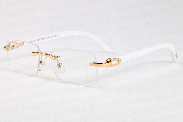 2017 luxury buffalo horn sun glasses retro brand designer sunglasses for men fashion rimless half frame and clear lens come with box, White;black
2017 luxury buffalo horn sun glasses retro brand designer sunglasses for men fashion rimless half frame and clear lens come with box, White;black