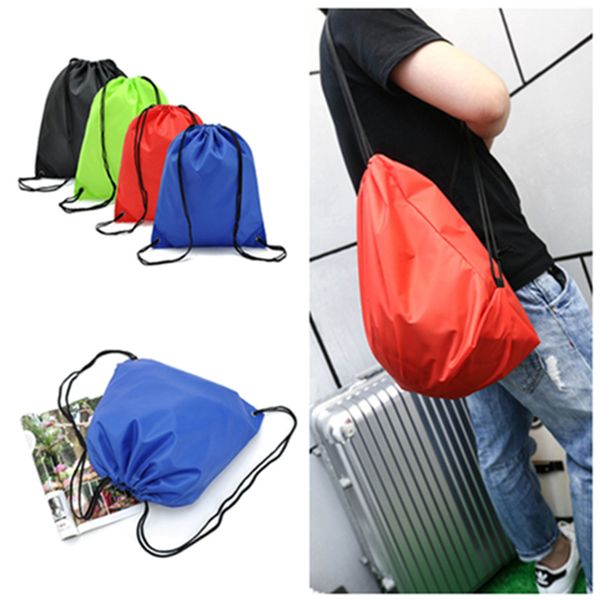 wholesale- simple waterproof nylon drawstring dust shoes bag outdoor sport football packback travel storage pouchs
wholesale- simple waterproof nylon drawstring dust shoes bag outdoor sport football packback travel storage pouchs