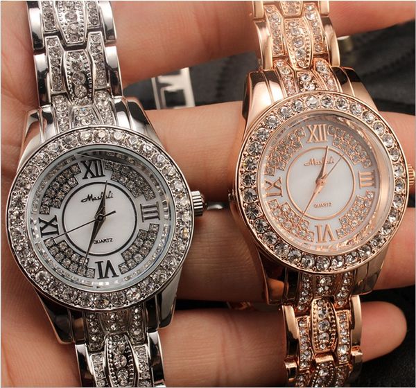 high fashion ladies designer quality brand watches famous watches diamond women dress steel for women stainless rhinestone band rocvm, Slivery;brown
high fashion ladies designer quality brand watches famous watches diamond women dress steel for women stainless rhinestone band rocvm, Slivery;brown