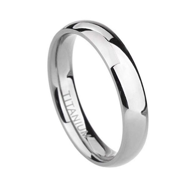 sale 4mm titanium plain dome high polished wedding band ring comfort fit size 4-15, Silver
sale 4mm titanium plain dome high polished wedding band ring comfort fit size 4-15, Silver