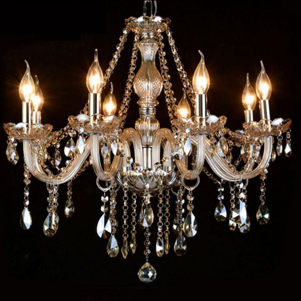 european style led crystal pendant lamp glass bend pipe candle chandelier luxury restaurant living room l bedroom bar crystal chandelier
european style led crystal pendant lamp glass bend pipe candle chandelier luxury restaurant living room l bedroom bar crystal chandelier