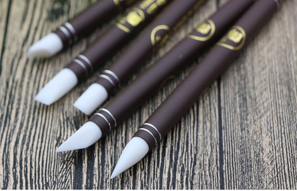5pcs/set new nail art sculpture pen brushes soft silicone carving craft polish rhinestone handle nail art brush dotting tools, Silver
5pcs/set new nail art sculpture pen brushes soft silicone carving craft polish rhinestone handle nail art brush dotting tools, Silver