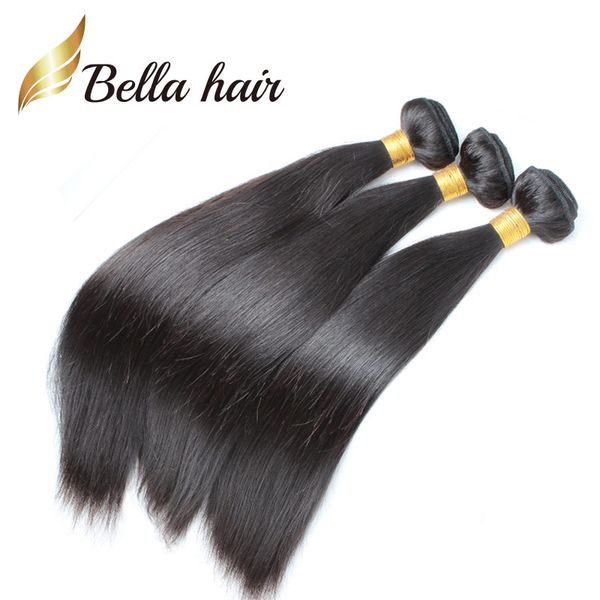 9a brazilian hair extensions 100% human hair weaves natural color silky straight weft 3 bundles full head bellahair, Black
9a brazilian hair extensions 100% human hair weaves natural color silky straight weft 3 bundles full head bellahair, Black