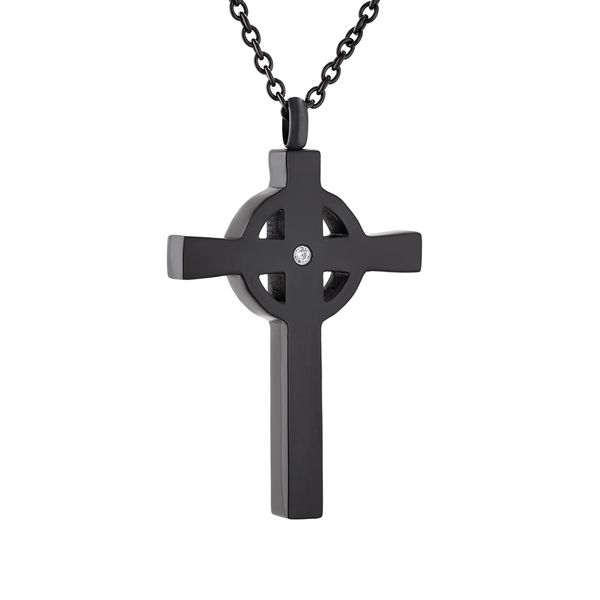 women man black plated cross stainless steel manufacturer customized cremation jewelry for ashes keepsakes urns pendant necklace, Silver
women man black plated cross stainless steel manufacturer customized cremation jewelry for ashes keepsakes urns pendant necklace, Silver