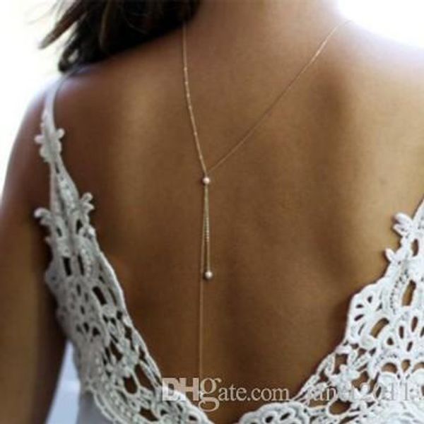 womens back body chain faux pearl gold /silver filled back necklaces wedding dress necklaces
womens back body chain faux pearl gold /silver filled back necklaces wedding dress necklaces