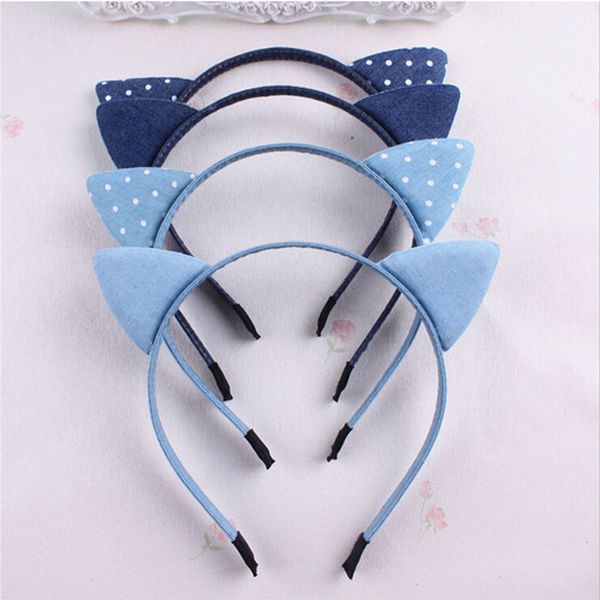 2017 fashion beauty baby kids girl denim cat ears bow hairband children headband headwear hair band accessories, Slivery;white
2017 fashion beauty baby kids girl denim cat ears bow hairband children headband headwear hair band accessories, Slivery;white