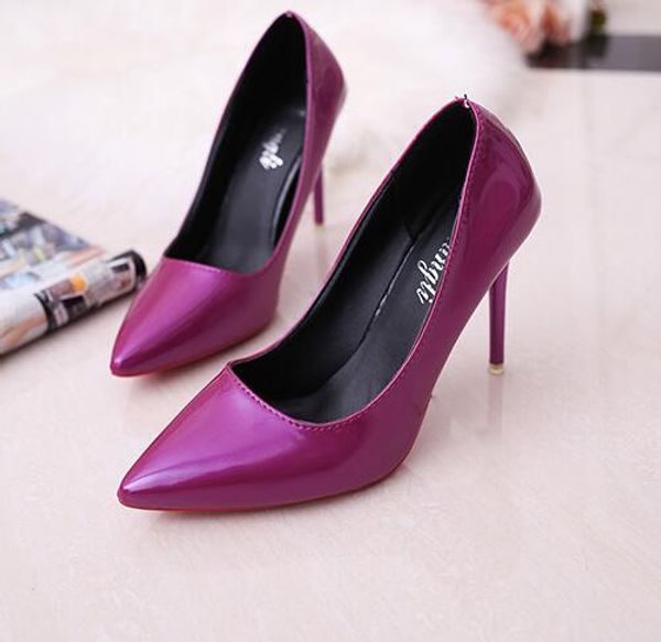 women high heel shoes basic model pumps lady pointed toe wedding shoes pink red pumps handmade paint shoes, Black
women high heel shoes basic model pumps lady pointed toe wedding shoes pink red pumps handmade paint shoes, Black