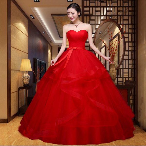 2017 latest wedding dresses elegant ball gown sweetheart formal dress glamorous princess red vestidos de novia bridal gown, White
2017 latest wedding dresses elegant ball gown sweetheart formal dress glamorous princess red vestidos de novia bridal gown, White