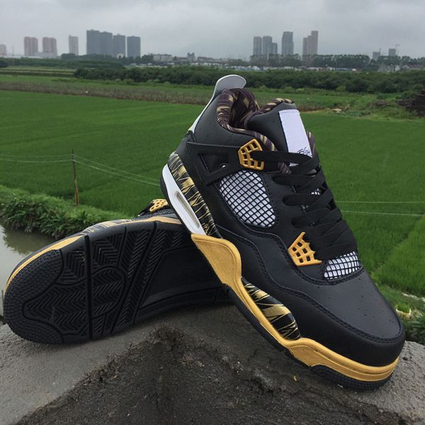 New 4 Gold Medal Basketball Shoes for Top quality Men Shoes 4s Basketball Shoe Sports Training Sneakers Size 8-13
New 4 Gold Medal Basketball Shoes for Top quality Men Shoes 4s Basketball Shoe Sports Training Sneakers Size 8-13