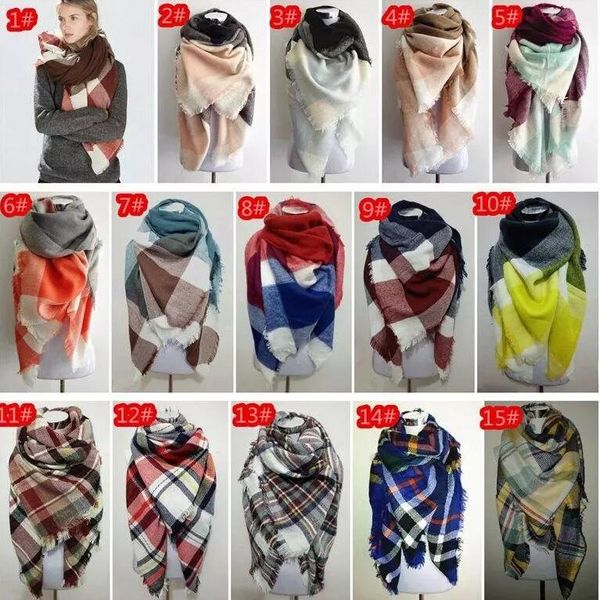 women plaid scarves grid tassel wrap oversized check shawl tartan cashmere scarf winter neckerchief lattice blankets fashion, Blue;gray
women plaid scarves grid tassel wrap oversized check shawl tartan cashmere scarf winter neckerchief lattice blankets fashion, Blue;gray
