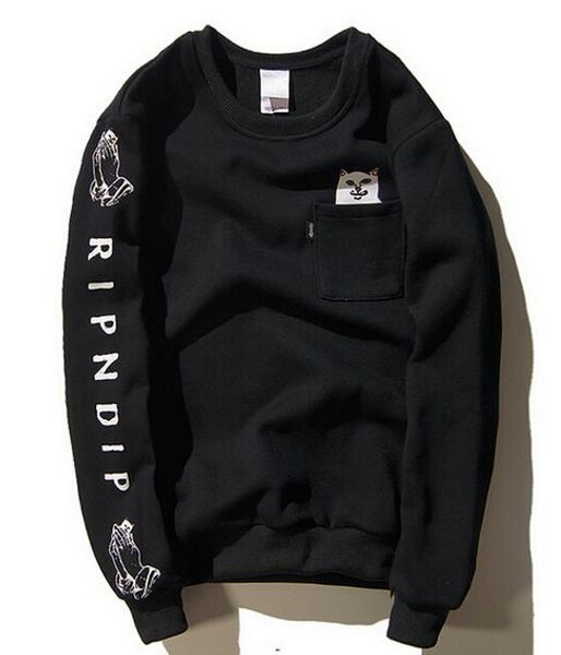 RIPNDIP men hoodie long sleeve harajuku hip hop hoodie sweatshirt pocket cat brand clothing autumn hoodies men women
RIPNDIP men hoodie long sleeve harajuku hip hop hoodie sweatshirt pocket cat brand clothing autumn hoodies men women