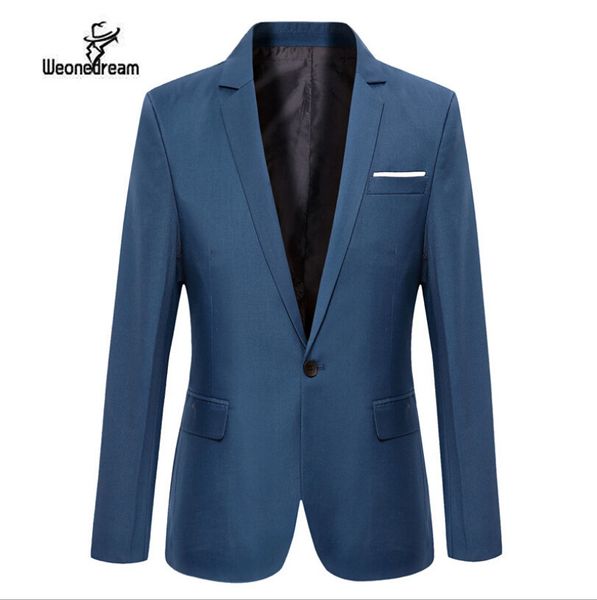 wholesale- weonedream 2017 new black blue wine red suit jacket for men suit jackets male casual dress suits blazer terno masculino, White;black
wholesale- weonedream 2017 new black blue wine red suit jacket for men suit jackets male casual dress suits blazer terno masculino, White;black