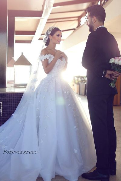 open back ball gown wedding dress luxury lace applique women bridal gown plus size custom made, White
open back ball gown wedding dress luxury lace applique women bridal gown plus size custom made, White