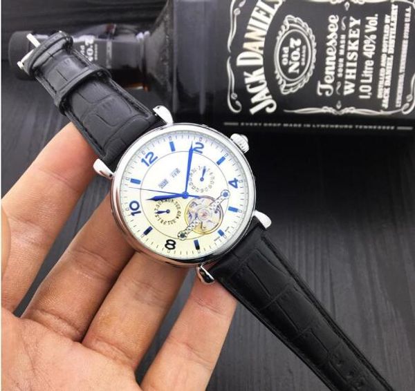 brand mens mechanical automatic watch tourbillon clock relojes casual business wristwatch watches leather hombre luxury watch gentl acil, Slivery;brown
brand mens mechanical automatic watch tourbillon clock relojes casual business wristwatch watches leather hombre luxury watch gentl acil, Slivery;brown