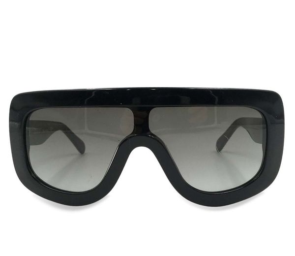 women cl41377/s black plastic shield sunglasses grey smoke lens fashon sunglass new with b, White;black
women cl41377/s black plastic shield sunglasses grey smoke lens fashon sunglass new with b, White;black
