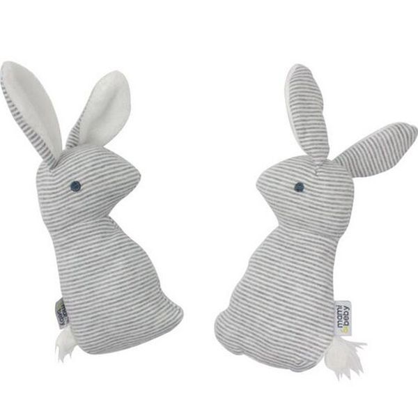 Wholesale- Baby Cute Soft Animal Plush Hand Grap Toys Rattle Infant Baby Stripes Bunny Educational Gift Development Toys
Wholesale- Baby Cute Soft Animal Plush Hand Grap Toys Rattle Infant Baby Stripes Bunny Educational Gift Development Toys