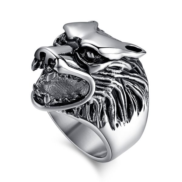 cool men's ring stainless steel rock punk rings for men jewelry wholesale wolf head ring rc-001, Golden;silver
cool men's ring stainless steel rock punk rings for men jewelry wholesale wolf head ring rc-001, Golden;silver