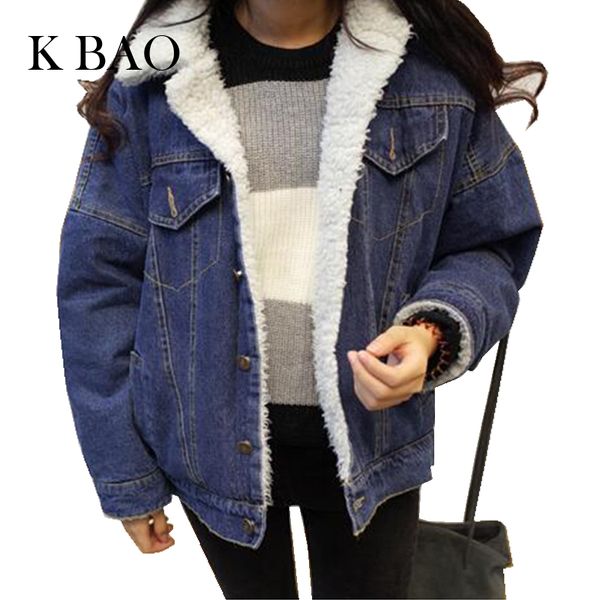 wholesale- 2017 woolen women jeans bomber jacket thicken the lambs wool denim jacket suit women jeans jackets warming outerwear, Black;brown
wholesale- 2017 woolen women jeans bomber jacket thicken the lambs wool denim jacket suit women jeans jackets warming outerwear, Black;brown