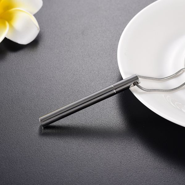 long pendant for ashes memorial jewelry for pet/human cremation urn pendant necklace funeral urn casket fashion accessories, Silver
long pendant for ashes memorial jewelry for pet/human cremation urn pendant necklace funeral urn casket fashion accessories, Silver