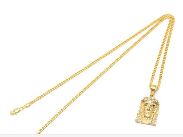 sale hiphop new stainless steel gold color bling bling rhinestone crystal jesus head face pendant necklaces chain fashion punk jewelry, Silver
sale hiphop new stainless steel gold color bling bling rhinestone crystal jesus head face pendant necklaces chain fashion punk jewelry, Silver