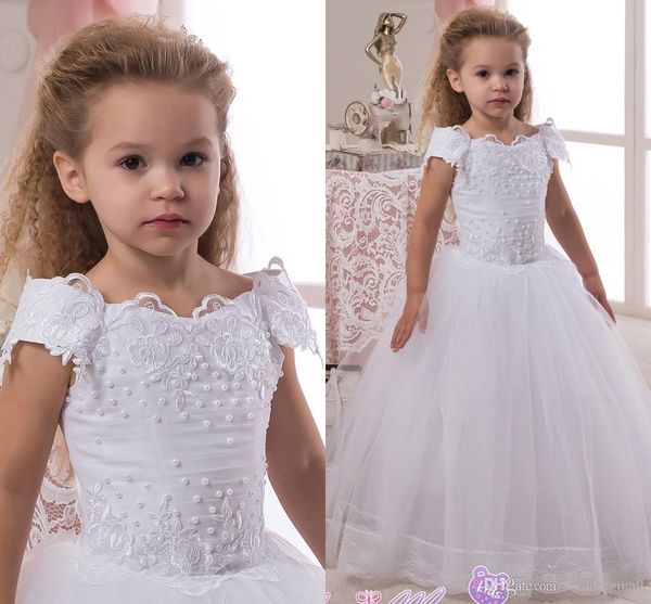 portrait lace pearls ball gown flower girl dresses vintage child pageant dresses beautiful flower girl wedding dresses, White;blue
portrait lace pearls ball gown flower girl dresses vintage child pageant dresses beautiful flower girl wedding dresses, White;blue