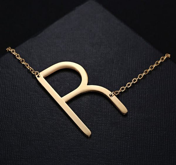 fashion 26 letters necklaces 18k gold stainless steel choker necklace women jewelry silver gold color yh, Golden;silver
fashion 26 letters necklaces 18k gold stainless steel choker necklace women jewelry silver gold color yh, Golden;silver