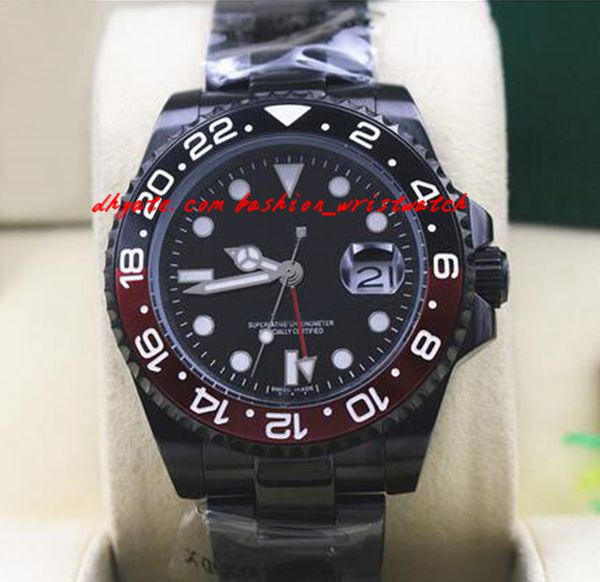 fashion luxury wristwatches new style stainless steel with coating black red 116710 ceramic bezel automatic mechanical men watches, Slivery;brown
fashion luxury wristwatches new style stainless steel with coating black red 116710 ceramic bezel automatic mechanical men watches, Slivery;brown