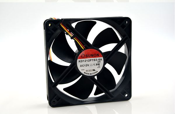 sunon 12v 1.9w 12025 kd1212ptb3-6a three line server cooling fan 
sunon 12v 1.9w 12025 kd1212ptb3-6a three line server cooling fan