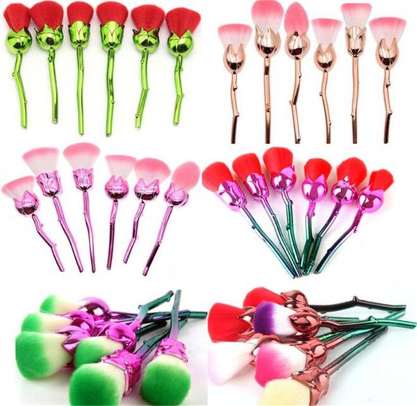 60set 3d rose flower makeup brushes set 6pcs=1set foundation blending brush tool beauty cosmetic powder blush make up ing
60set 3d rose flower makeup brushes set 6pcs=1set foundation blending brush tool beauty cosmetic powder blush make up ing