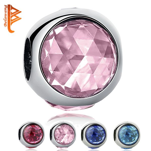 BELAWANG 4 цвета Кристалл подвески стерлингового серебра 925 большое отверстие бусины
BELAWANG 4 цвета Кристалл подвески стерлингового серебра 925 большое отверстие бусины